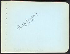 Philip Merivale d1946 signed autograph 4x6 Album Page English Film & Stage Actor picture