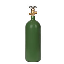 New 20 Cu Ft Steel Oxygen Cylinder CGA540 Valve Welding and Medical Applications picture