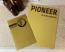 Vintage Pioneer  Seed Advertising Brochures, Pioneer In Agri-Genetics + Booklet picture