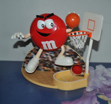 VTG MARS 1999  Red Basketball Player Dunking a Ball Candy Dispenser 5.5