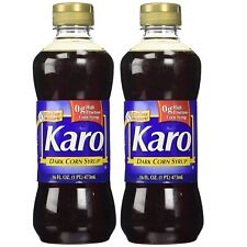Karo Dark Corn Syrup, 16 fl. oz. Plastic Bottle, Zero High Fructose MAR 2024 picture