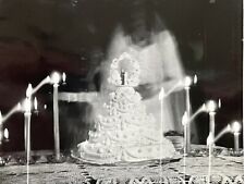 SURREAL GHOST BRIDE Abstract SHADOW 1930s DOUBLE EXPOSURE photo Strange Light picture