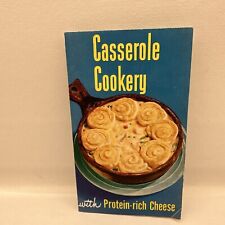 Kraft Casserole Cookery w/ Protein-rich Cheese Pamphlet Recipe USA Advertisement picture