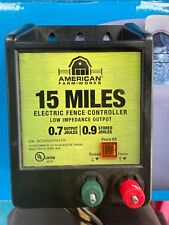 AMERICAN FARM WORKS - 15 Mile AC Low Impedance Electric Fence Controller (used) picture