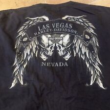 Harley Davidson Mens Tee Shirt Size 2XL Short Sleeve Graphic Las Vegas picture