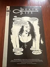 DEATH Talks about LIFE  {DC - 1994}   ##1 - SEX ED/AIDS INFO- VF picture