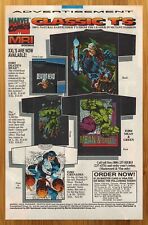 1992 MRI Marvel T-Shirts Vintage Print Ad/Poster Hulk Death's Head Punisher Art picture