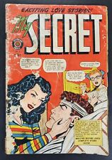 My Secret # 3 Golden Age Romance Superior Comics 1949 picture