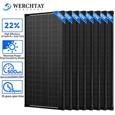 100W 200W 300W 400W 600W 800W 1000W 12V Mono Solar Panels 12BB Home RV Boat picture