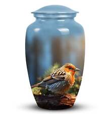 Sparrow Burial Urn: Adult Human Ashes Cremation Container picture