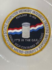 NASA Microgravity Exposure Testing G-616 Patch picture