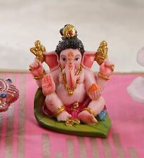Multicolor Polyresin Lord Ganesha Figurine Showpiece , Standard Size US picture