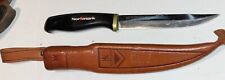 Vintage Normark Fiskers Sheath Knife From Finland In Original Sheath  Stainless picture