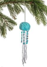 Jellyfish Ornament Hand Made Wool Felt Silk Road Bazaar picture