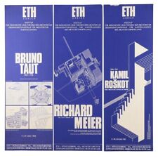 Rare 1982 Zurich Federal Institute of Technology Serigraph Exhibition Posters picture