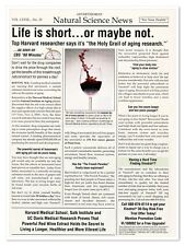 Vinotrol Anti-Aging Pill Natural Science News 2010 Full-Page Print Magazine Ad picture