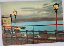 Dead Sea Jordan Postcard 4X6 Unposted Chrome Middle East Shore Viewing Area picture