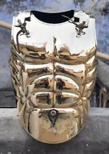 Medieval Armor Jacket 18 Gage brass Cuirass Battle Breastplate Costume Item picture