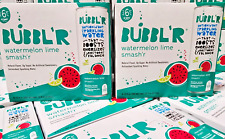 Bubbl'r Sparkling Antioxidant Water | Watermelon Lime | 12oz/12pk (2-6pk) NEW  picture