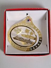 Carnival Cruise Ecstasy 24K Gold Plated Finish Brass 3