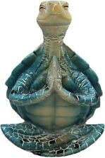 Yoga Turtle Statue, Meditation Turtle Figurine Home Decor, Creative Zen Yoga Sea picture