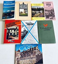 Lot Of Vintage 70s-80s SCOTLAND Travel Guides / Booklets picture