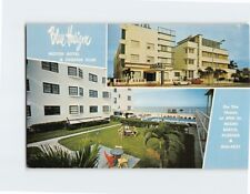 Postcard Blue Horizon Motor Hotel Cabana Club Miami Beach Florida USA picture