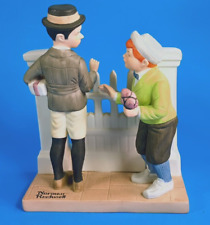 Vintage 1980 The 12 Norman Rockwell Figurines by Danbury Mint 