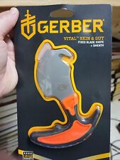 Gerber Vital Skin & Gut Fixed Blade Knife And Sheath Hunting Skinning  picture