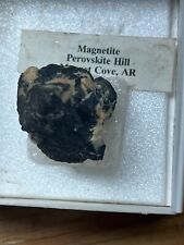 Magnetite from Perovskite Hill, Magnet Cove, Arkansas picture