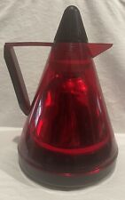 Star Trek Deep Space Nine Quark’s Bar Red Insulated Carafe Spout Damaged See Pic picture