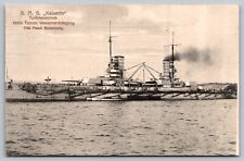 WWI postcard SMS KAISERIN military ship postcard German Navy picture