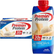 Premier Protein Shake, Vanilla, 30g Protein, 11 fl oz, 12 Ct picture