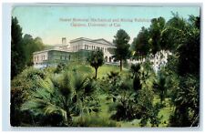 1913 Hearts Memorial Mechanical Mining Buildings Gardens University CA Postcard picture