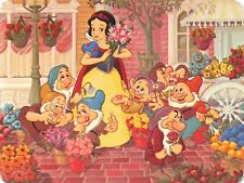 Postcard CA Disneyland Snow White and the Seven Dwarfs Main Street Flower Market picture
