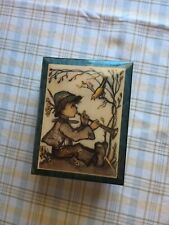 Reuge Swiss Made Music Jewelry Box Winding Movement Hummel Boy The Magic Flute picture