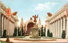 Fountain of Ceres Pan Pac Exposition San Francisco California 1915 d/b Postcard picture