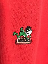 Vintage Rare Woods Sweater Tractor Implement Supply Agriculture Farm picture
