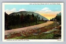 San Luis Valley CO-Colorado La Venta Pass Culebra Range Vintage Postcard picture