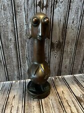 wooden african fertility statue statue picture