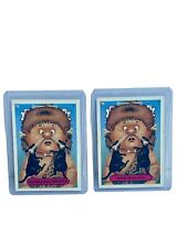 2003 Garbage Pail Kids Parallel Two Card Set Neanderthal Nathan And Bone Head Ed picture