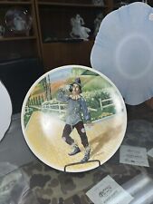 IF I ONLY HAD A BRAIN-Knowles 1977 Wizard of Oz Collectors Plate-MINT picture