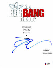 JOHNNY GALECKI SIGNED AUTOGRAPH THE BIG BANG THEORY FULL SCRIPT BECKETT BAS  picture