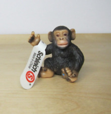 Schleich BABY CHIMPANZEE Infant Monkey Chimp Retired 14192 NEW with Tag picture