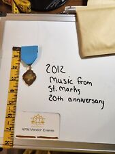 2012 Music From St. Marks 20th Anniversary Fiesta Medal picture