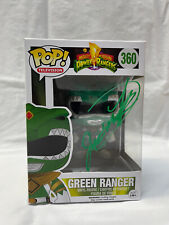 Green Power Ranger Retired Funko Pop #360 Jason David Frank Signed Autograph picture