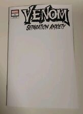 VENOM SEPARATION ANXIETY #1 05/15/2024 NM-/VF+ BLANK COVER VARIANT MARVEL COMICS picture
