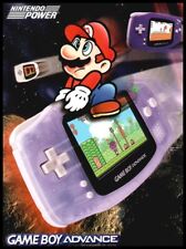 Nintendo Game Boy Advance 2001-print ad / mini-poster-Game room,man cave art picture