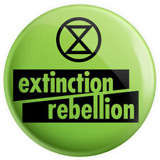 Extinction Rebellion - Global Warming - 38mm Novelty Button Pin Badge picture